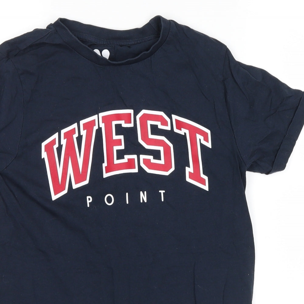 Very Boys Blue   Basic T-Shirt Size 12 Years  - west point