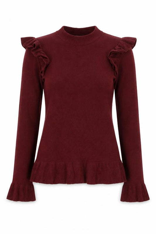 H&M Womens Red   Basic Blouse Size XS