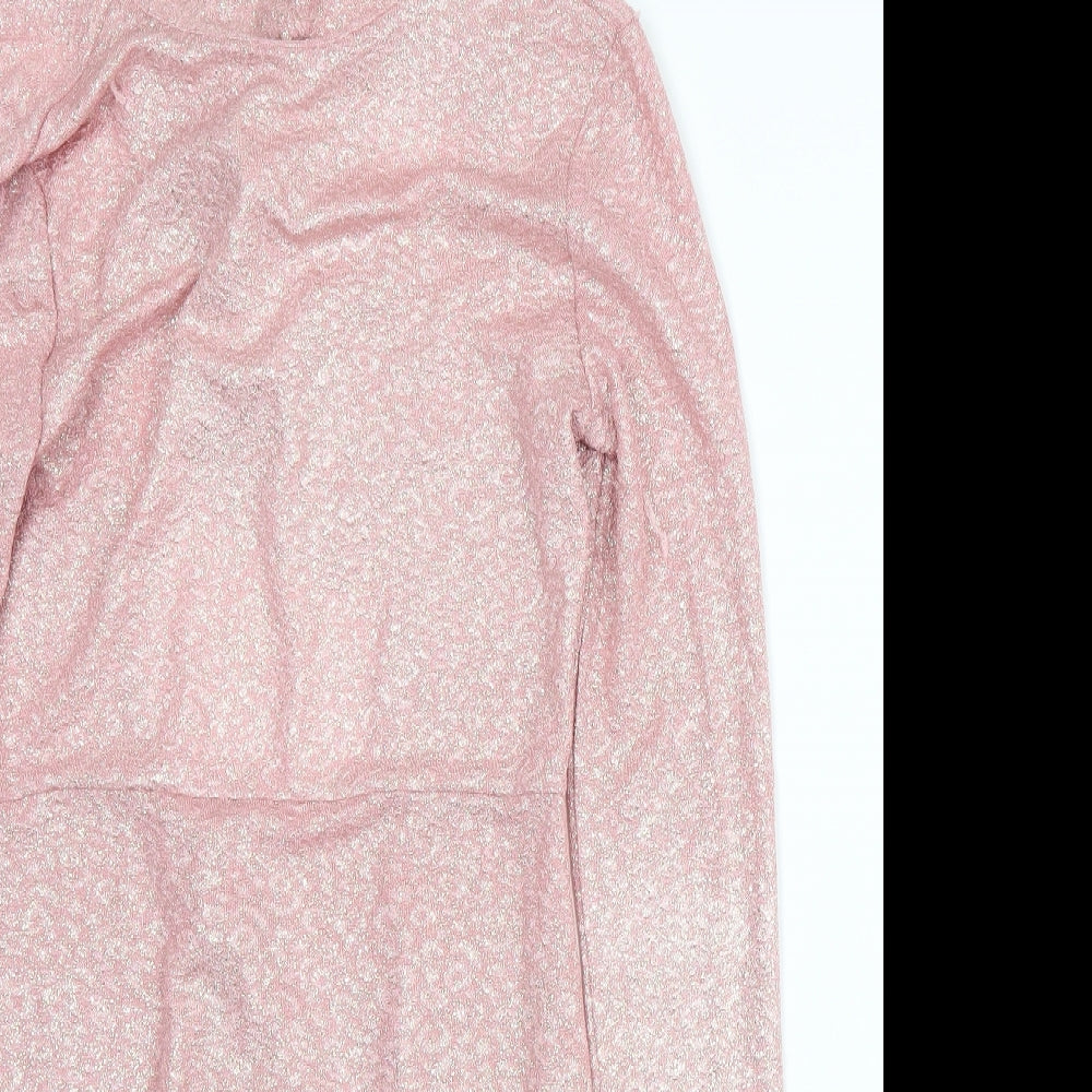 Pink Vanilla Womens Pink   Bodycon  Size 10