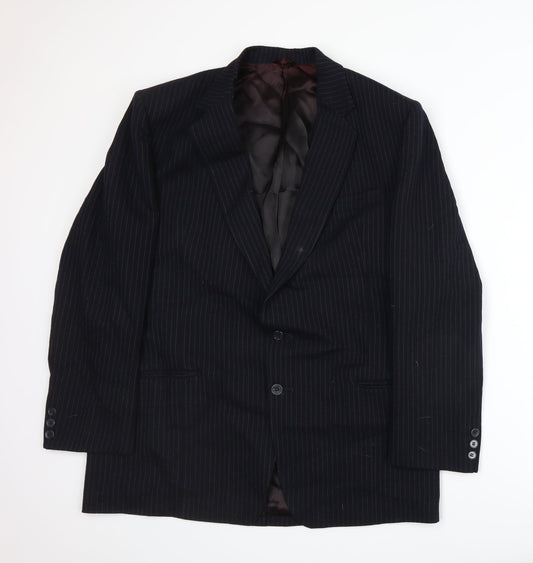 Preworn Mens Blue   Jacket Suit Jacket Size XL