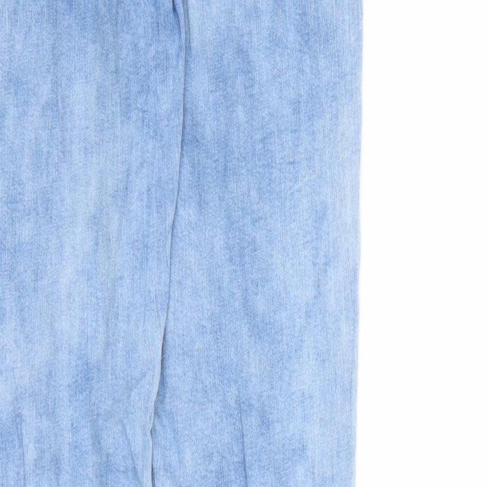 MISS RJ Womens Blue  Denim Skinny Jeans Size 8 L28 in