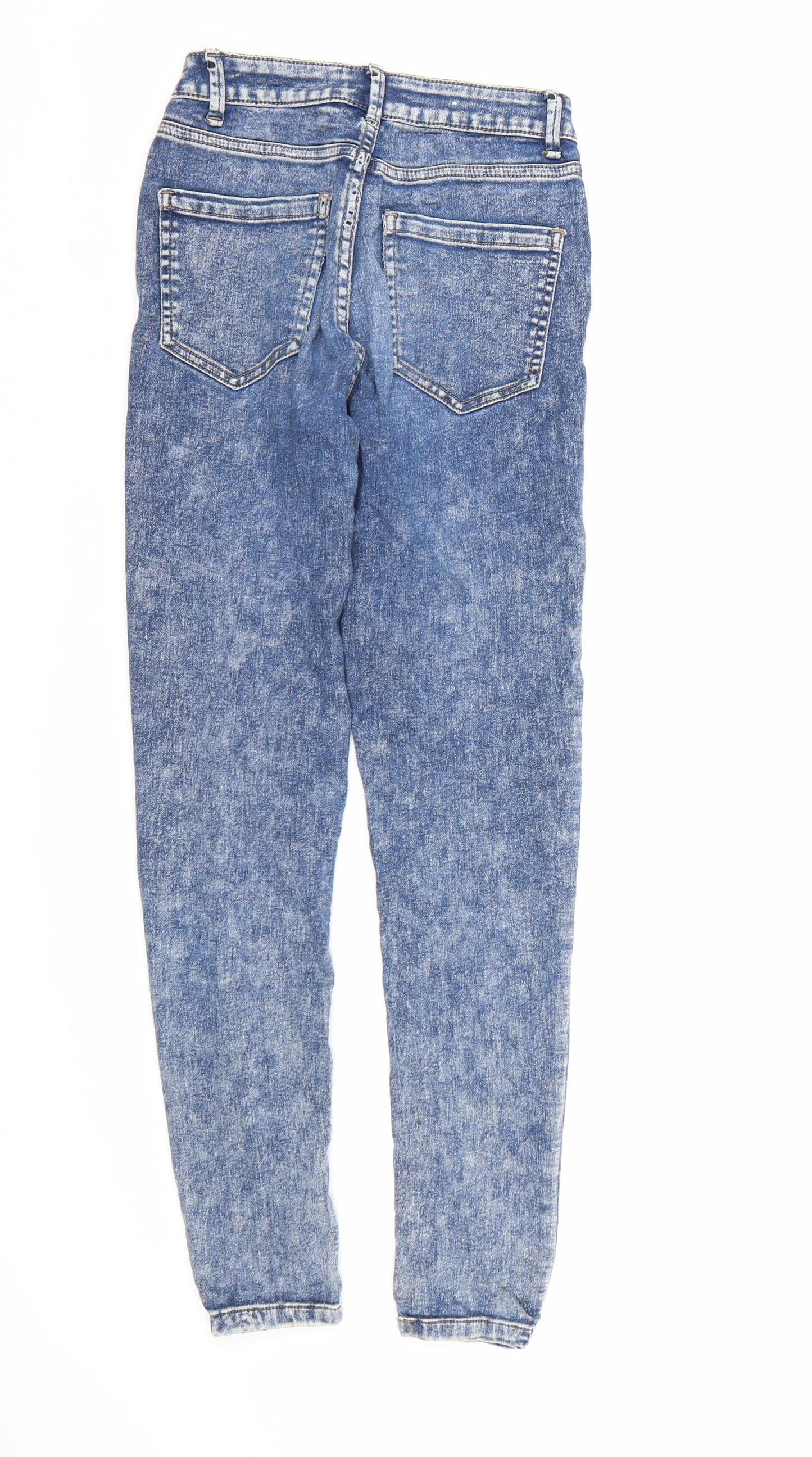 Sinsay Womens Blue  Denim Skinny Jeans Size 6 L26 in