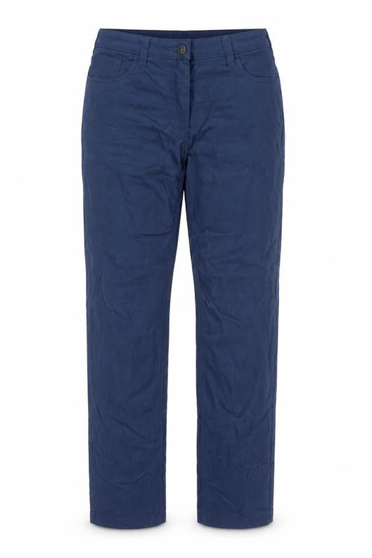 Up Fashion Womens Blue   Trousers  Size 12 L30 in