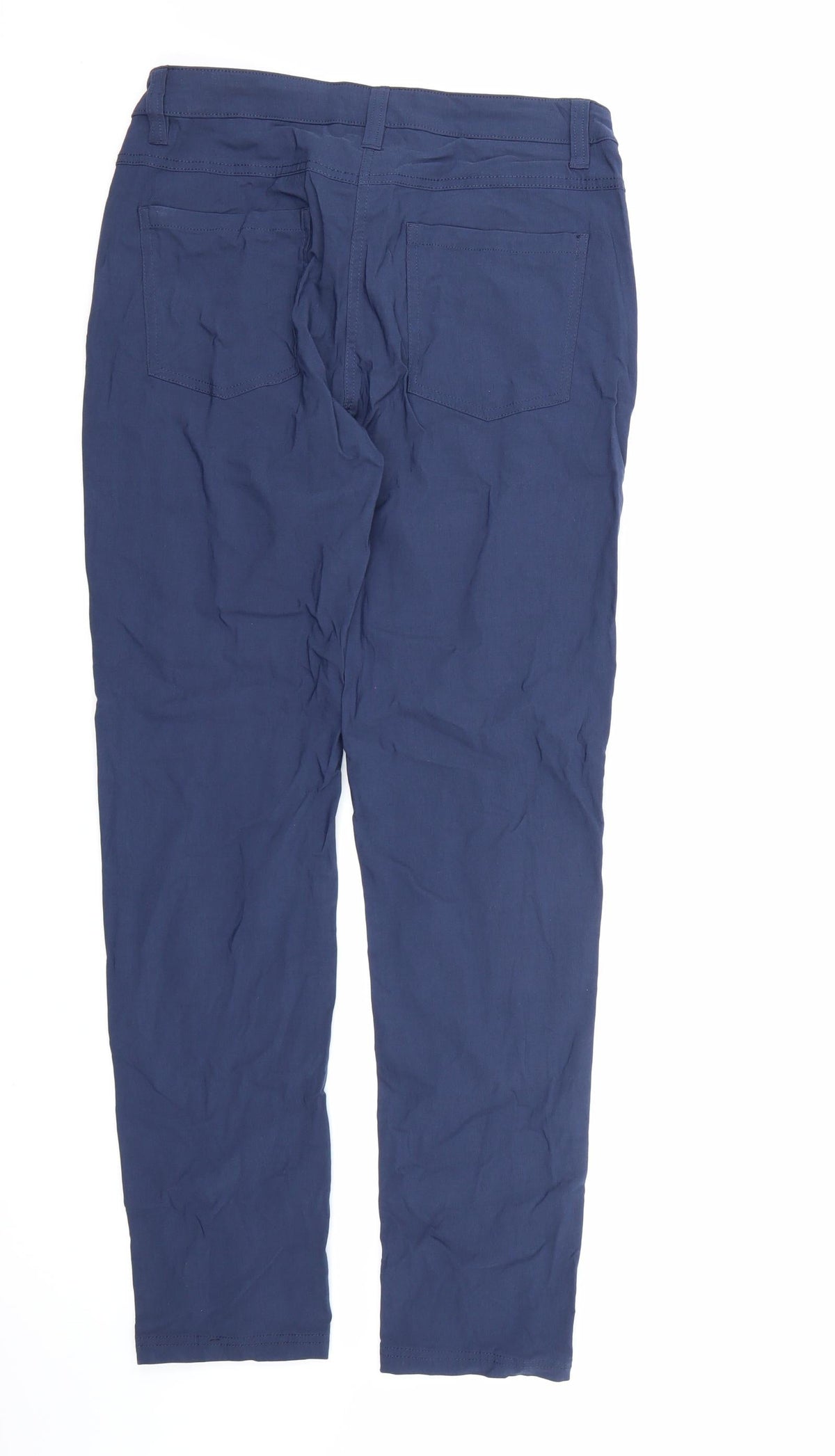Up Fashion Womens Blue   Trousers  Size 12 L30 in