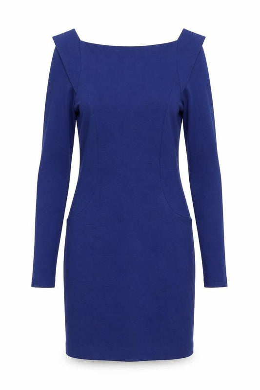 French Connection Womens Blue  Jersey Sheath  Size 10