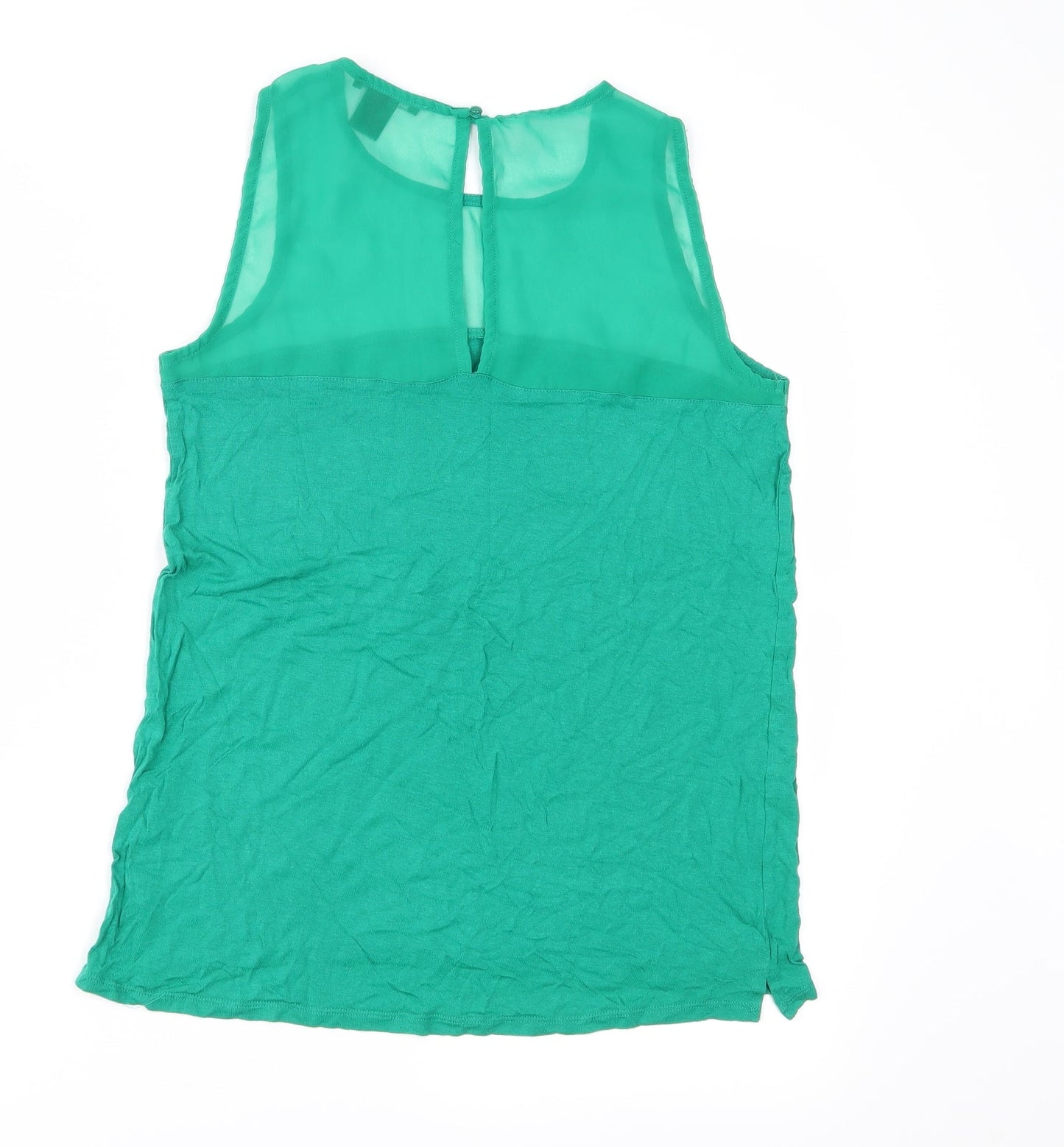 H&M Womens Green   Basic Blouse Size S