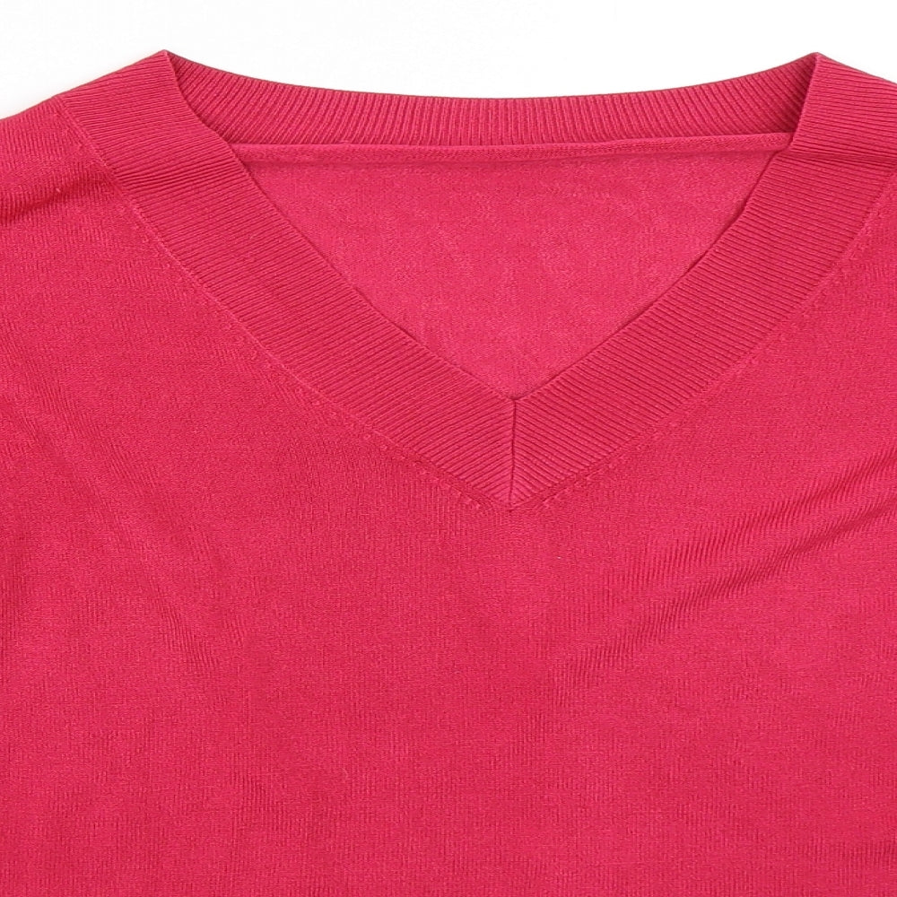 BHS Womens Pink   Pullover Jumper Size 10
