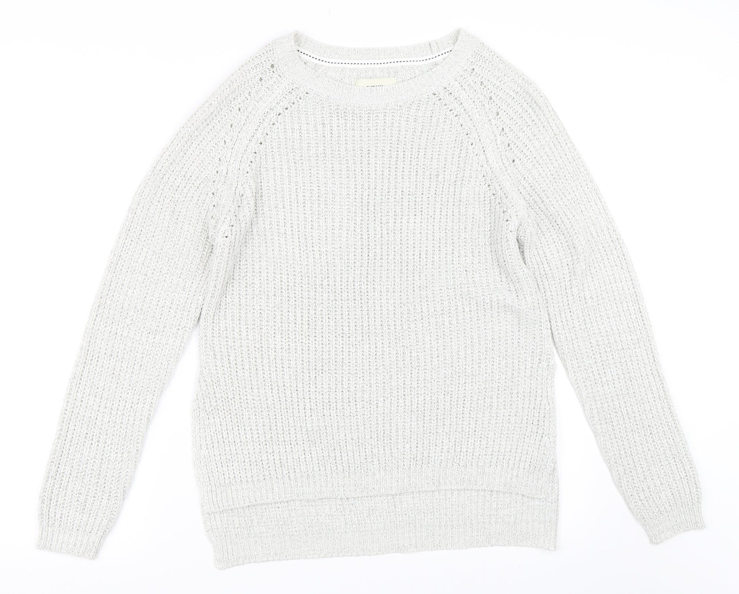 Papaya Womens Grey   Pullover Jumper Size M