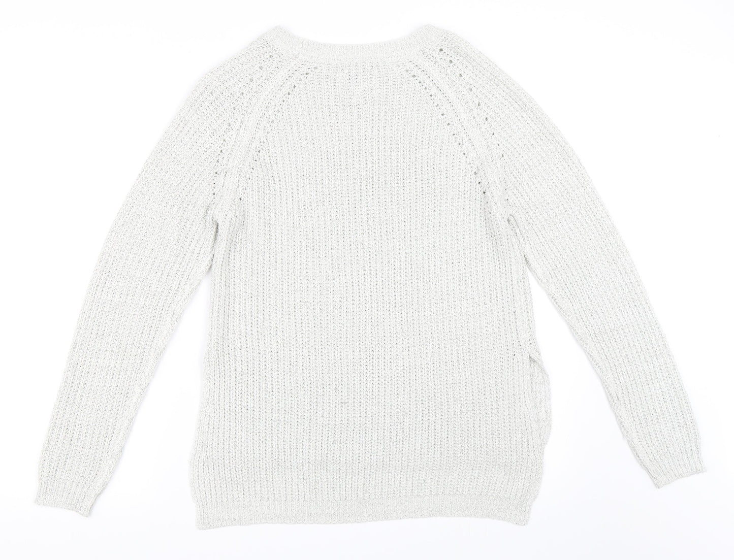 Papaya Womens Grey   Pullover Jumper Size M
