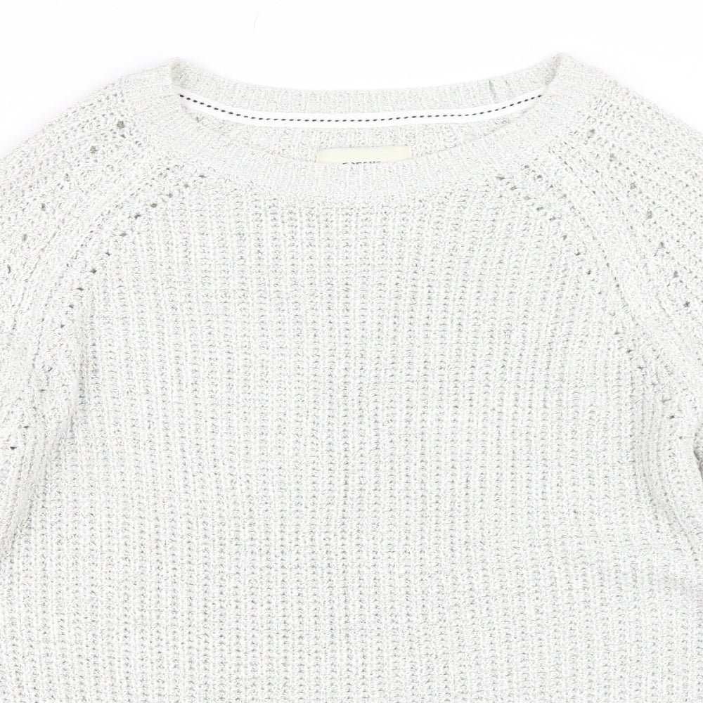 Papaya Womens Grey   Pullover Jumper Size M