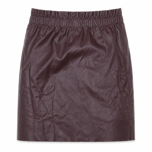 Front view of Vera Moda women’s purple mini skirt, size S