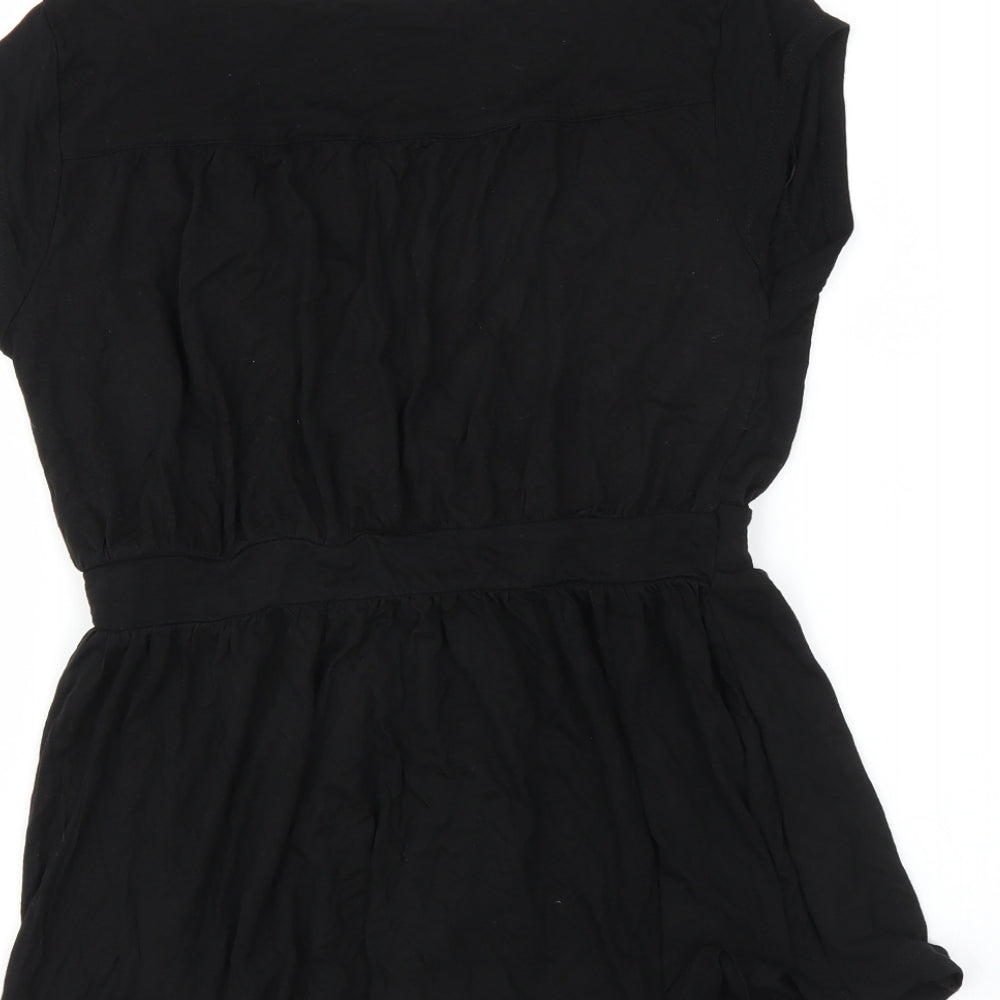 H&M Womens Black   Basic Blouse Size S