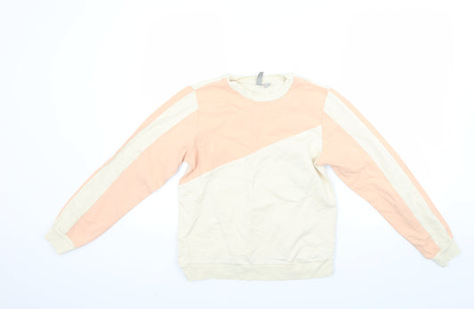 ASOS Womens White   Pullover Sweatshirt Size 6