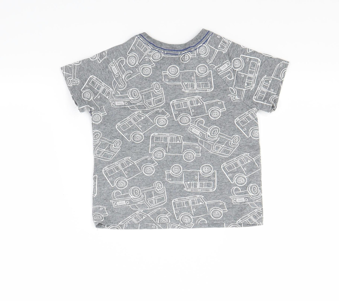 Jarvis Archer Boys Grey   Basic T-Shirt Size 12-18 Months