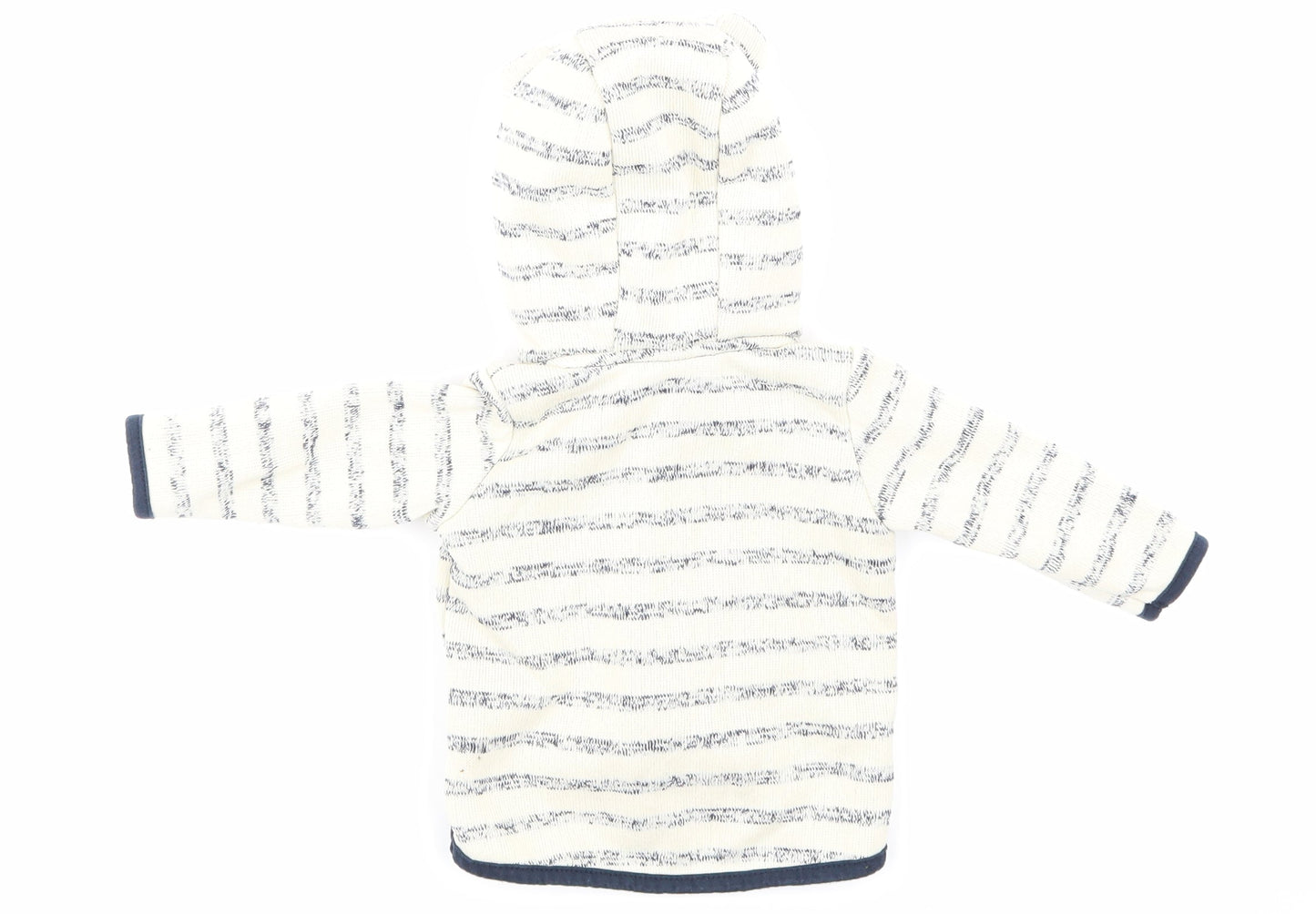 H&M   Beige Striped  Jacket  Size 0-3 Months