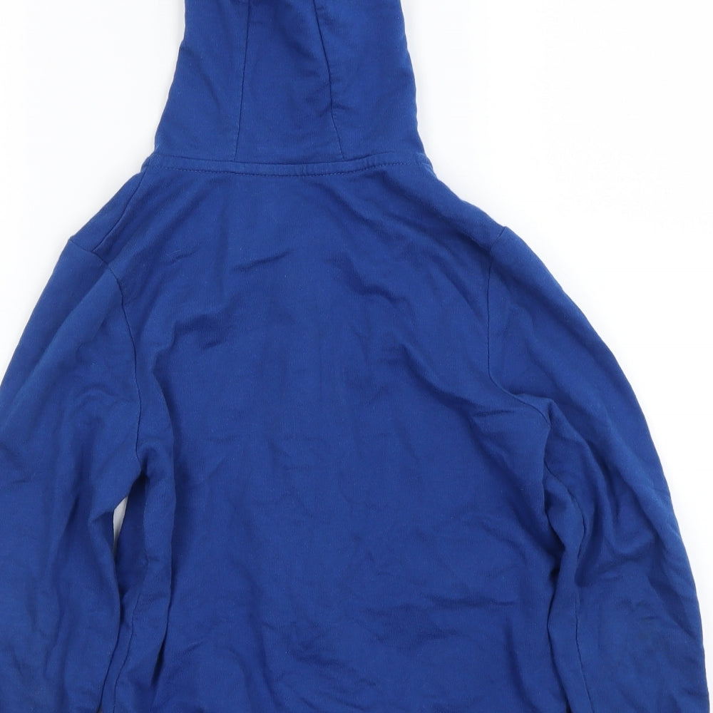 Nutmeg Boys Blue   Full Zip Hoodie Size 7-8 Years