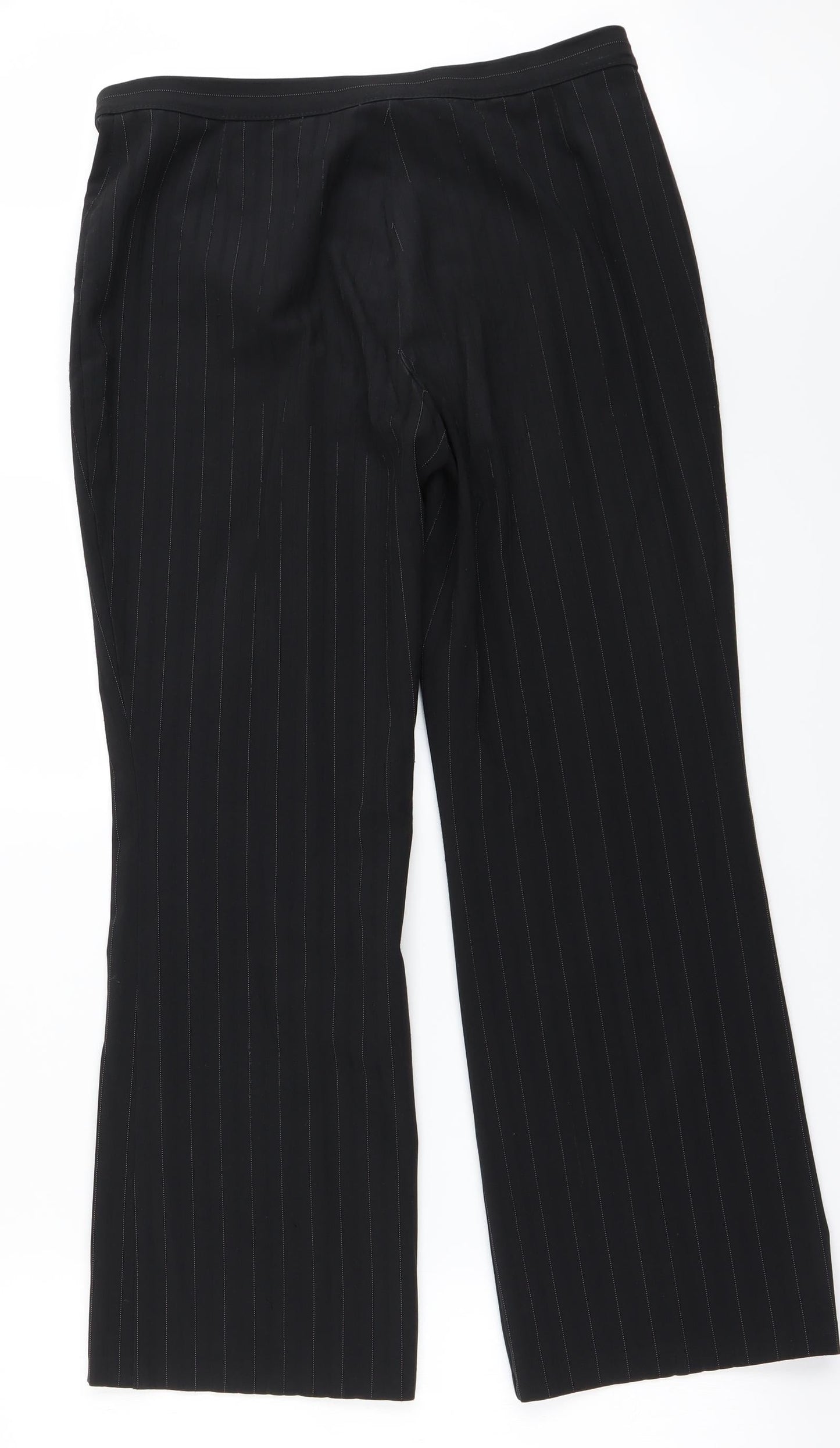 Marks and Spencer Womens Black   Trousers  Size 12 L26 in
