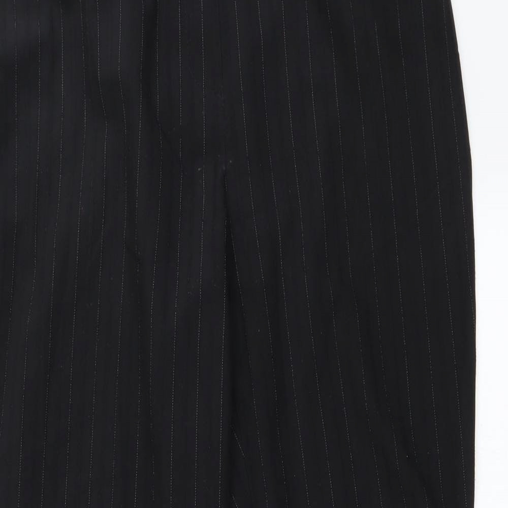 Marks and Spencer Womens Black   Trousers  Size 12 L26 in