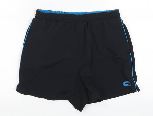 Slazenger Boys Black   Utility Shorts Size 11-12 Years