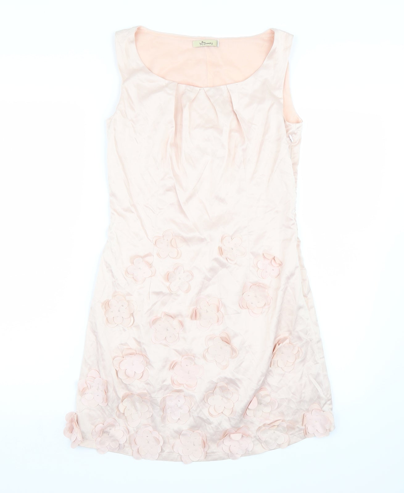 M Butterfly Womens Pink   A-Line  Size M