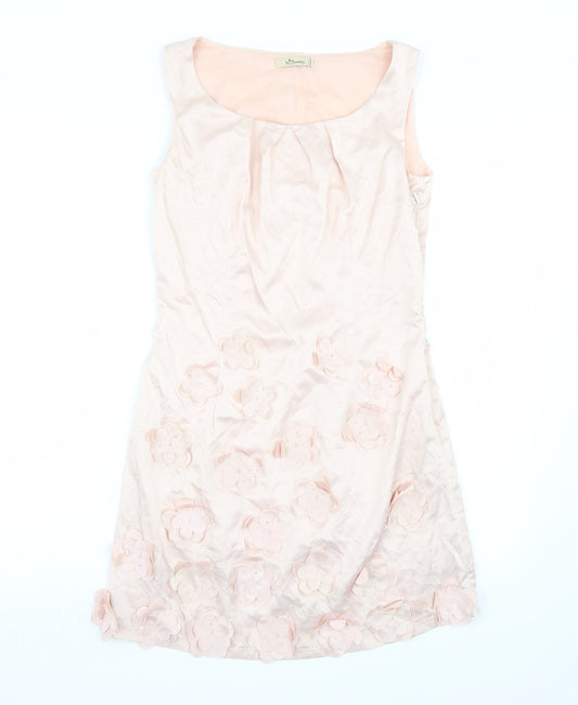 M Butterfly Womens Pink   A-Line  Size M