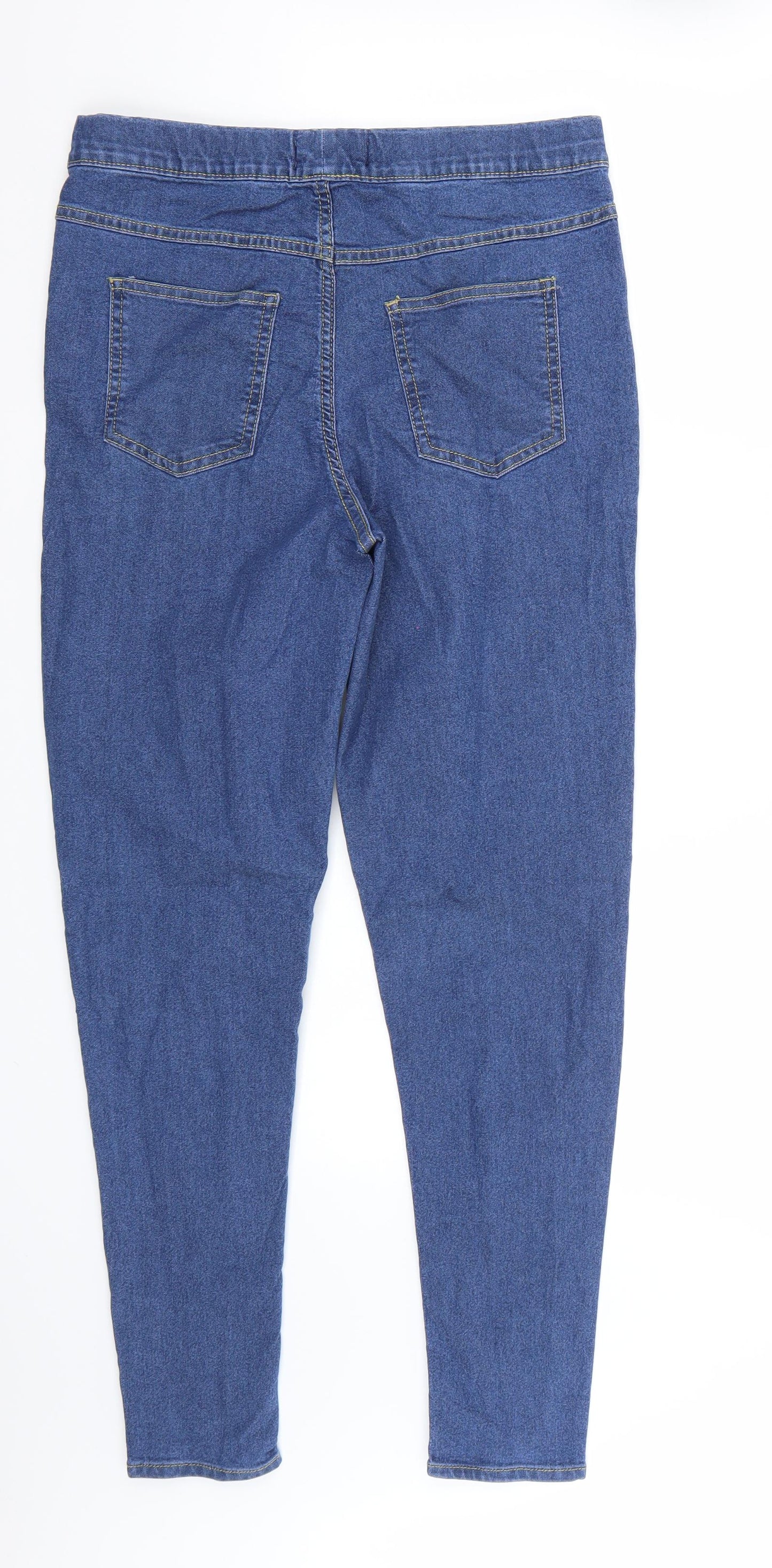Avenue Womens Blue   Straight Jeans Size 12 L29 in