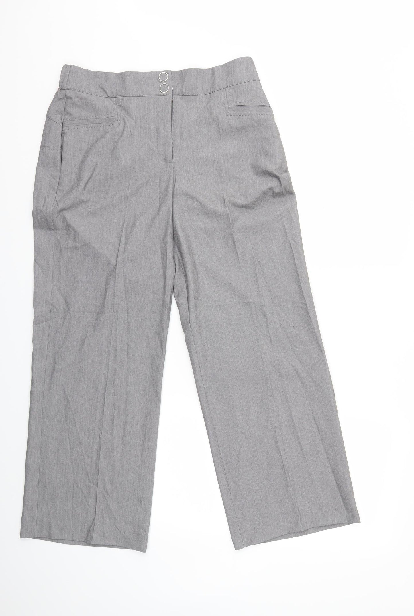 Preworn Womens Grey   Trousers  Size 32 in L27 in