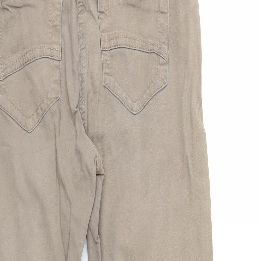 Cecil Mens Brown  Denim Straight Jeans Size 31 in L31 in