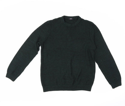 Front view of F&F men’s green jumper