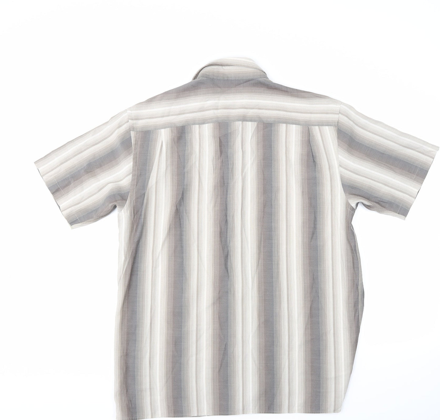 Wolsey Mens Multicoloured Striped   Button-Up Size L