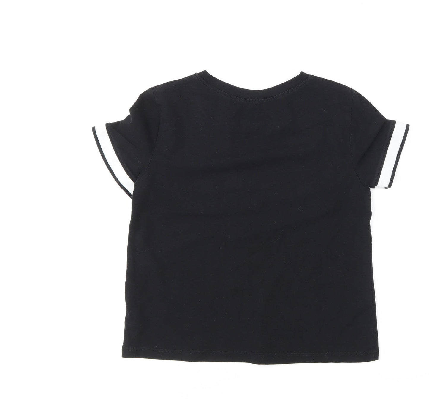 H&M Boys Black   Basic T-Shirt Size 11-12 Years