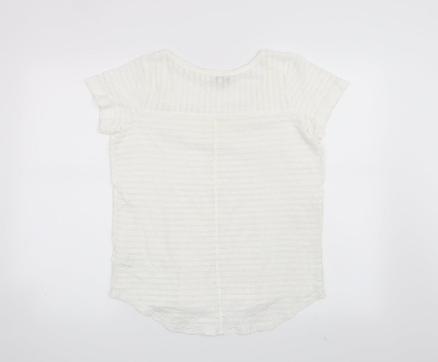 NEXT Womens White   Basic T-Shirt Size 8