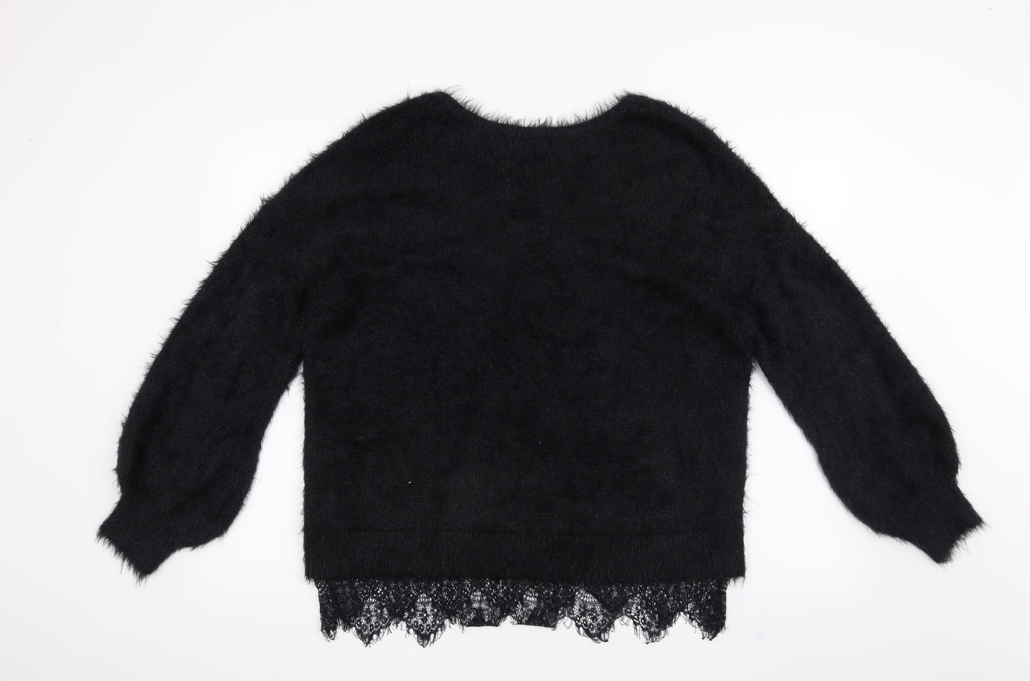 Miss Selfridge Womens Black   Pullover Jumper Size 12