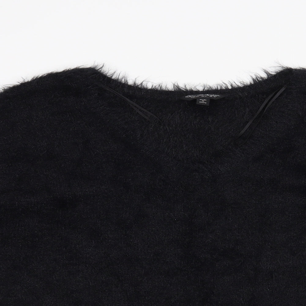 Miss Selfridge Womens Black   Pullover Jumper Size 12