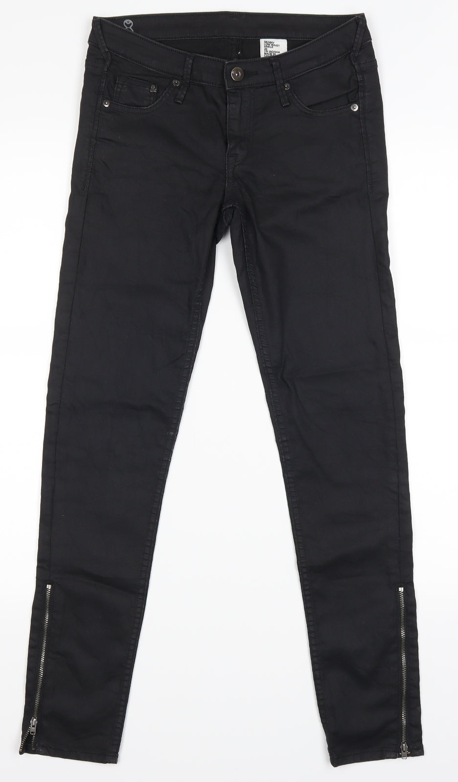 H&M Womens Black   Skinny Jeans Size 26 L27 in