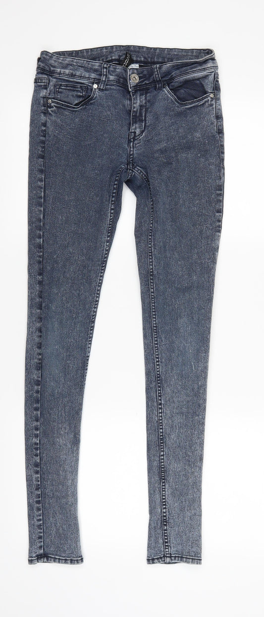 Divided Womens Black   Skinny Jeans Size 6 L28 in