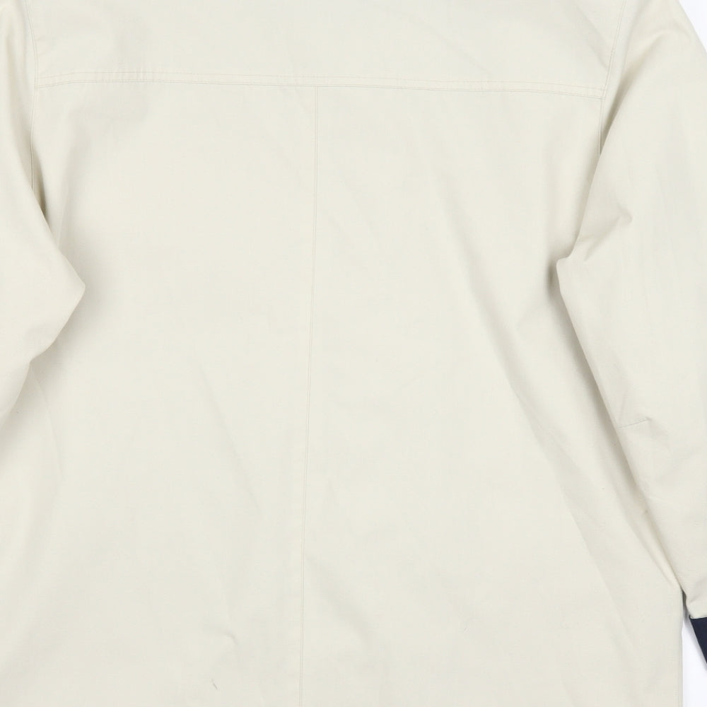 Preworn Womens Ivory   Jacket Coat Size 12
