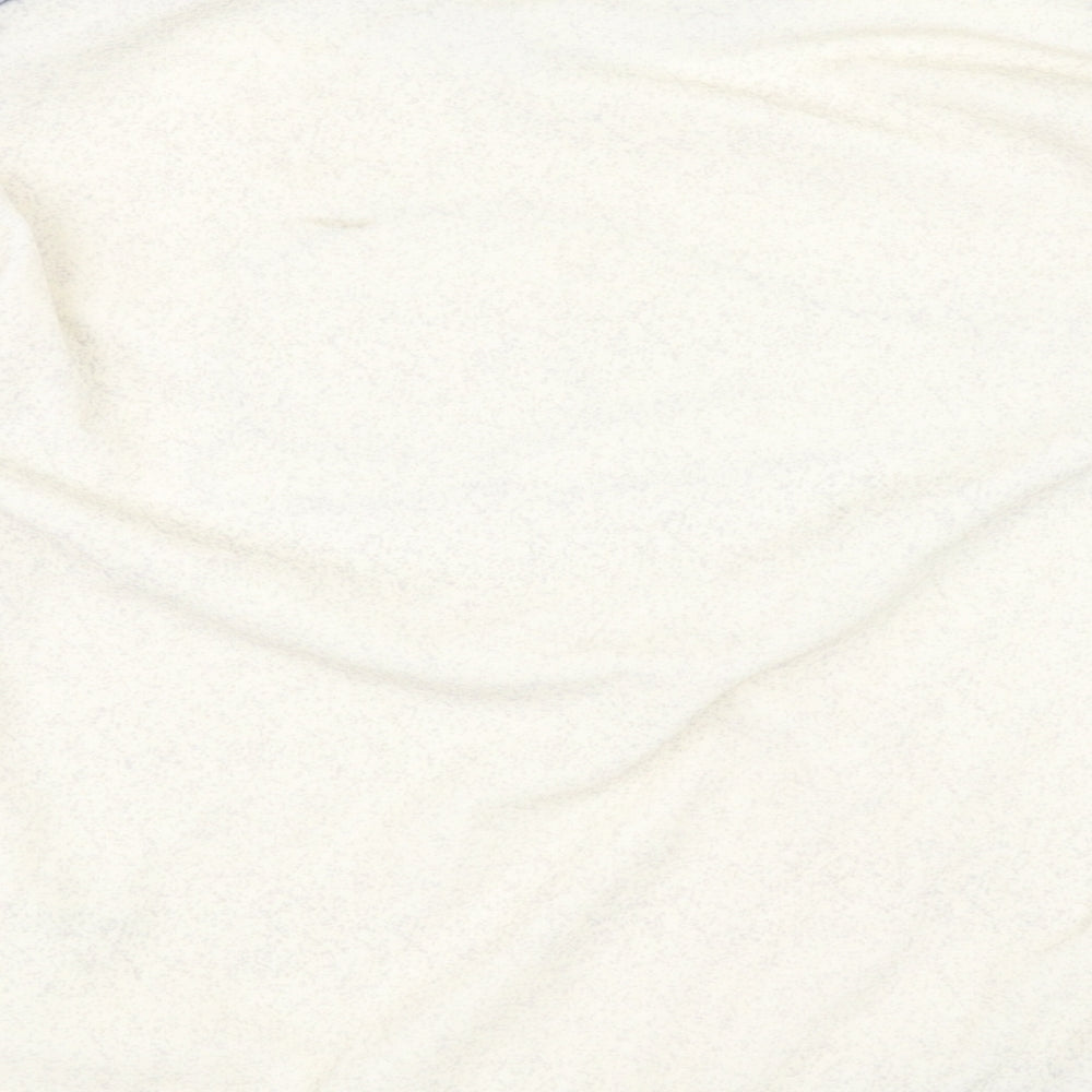 Nutmeg Womens White   Pullover Jumper Size 12