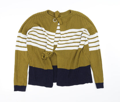 Additional front view of Next women’s brown jumper, size S