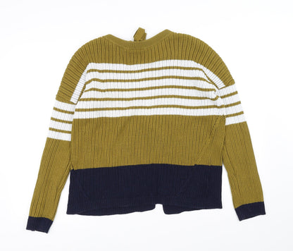 Back view of Next women’s brown jumper, size S