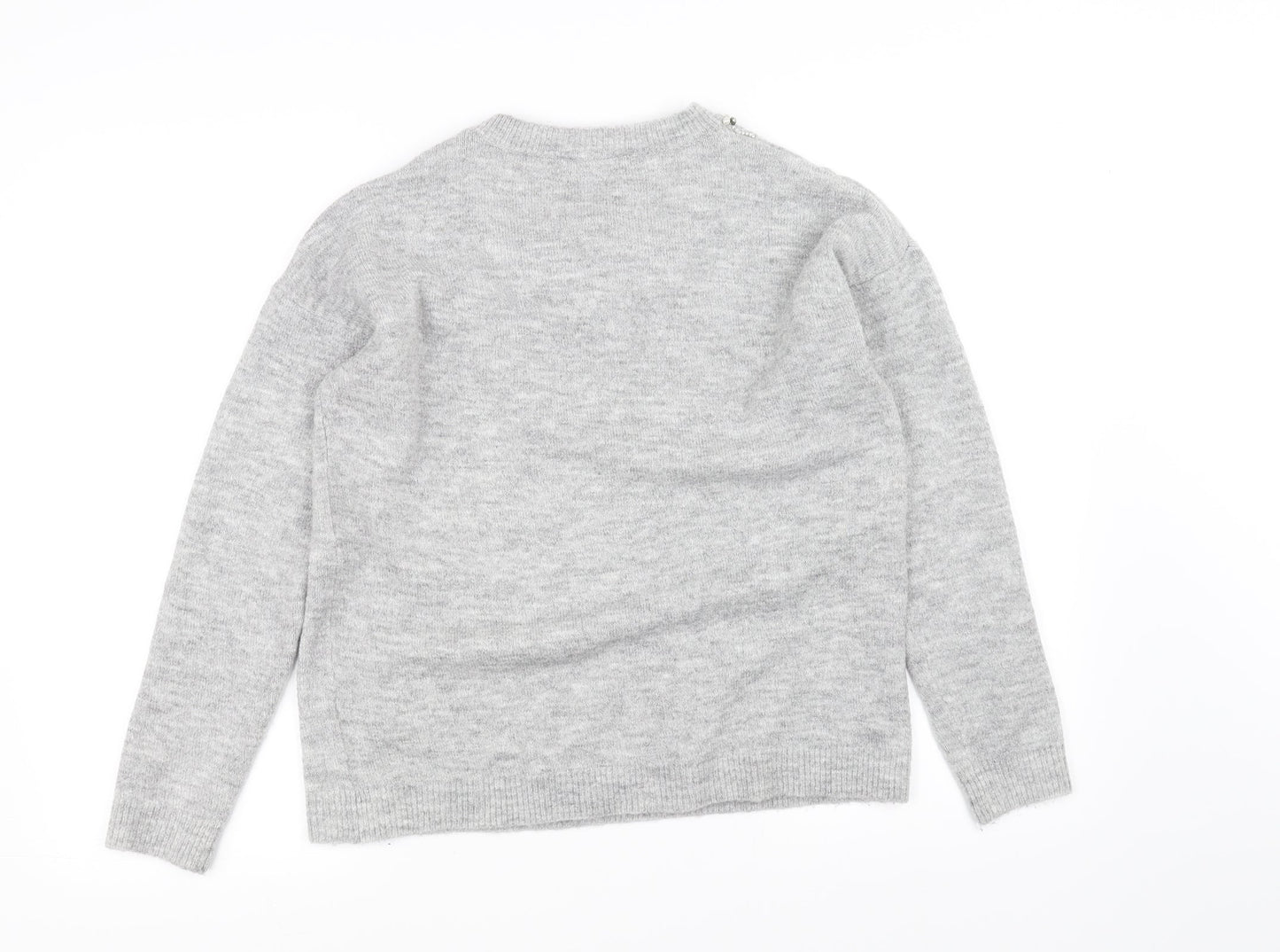 Dorothy Perkins Womens Grey   Pullover Jumper Size 14