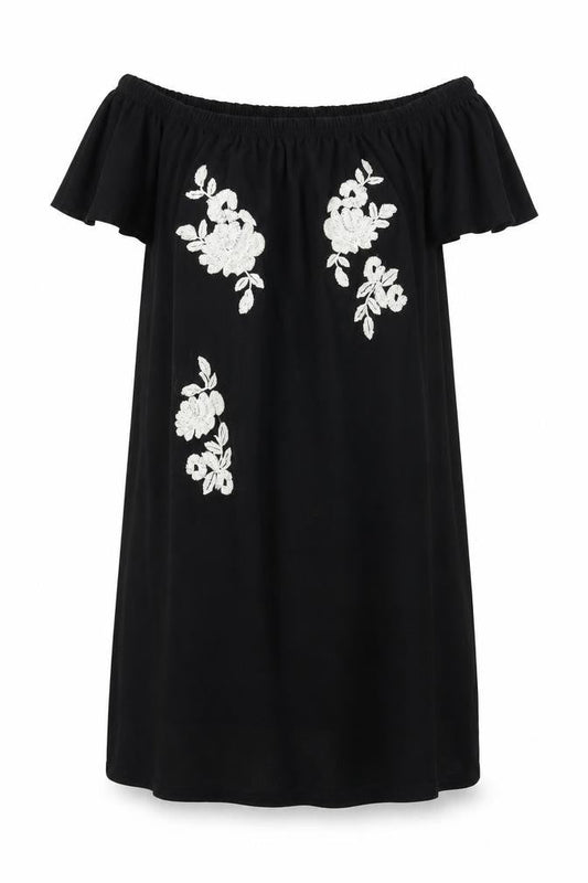 Dorothy Perkins Womens Black   A-Line  Size 6