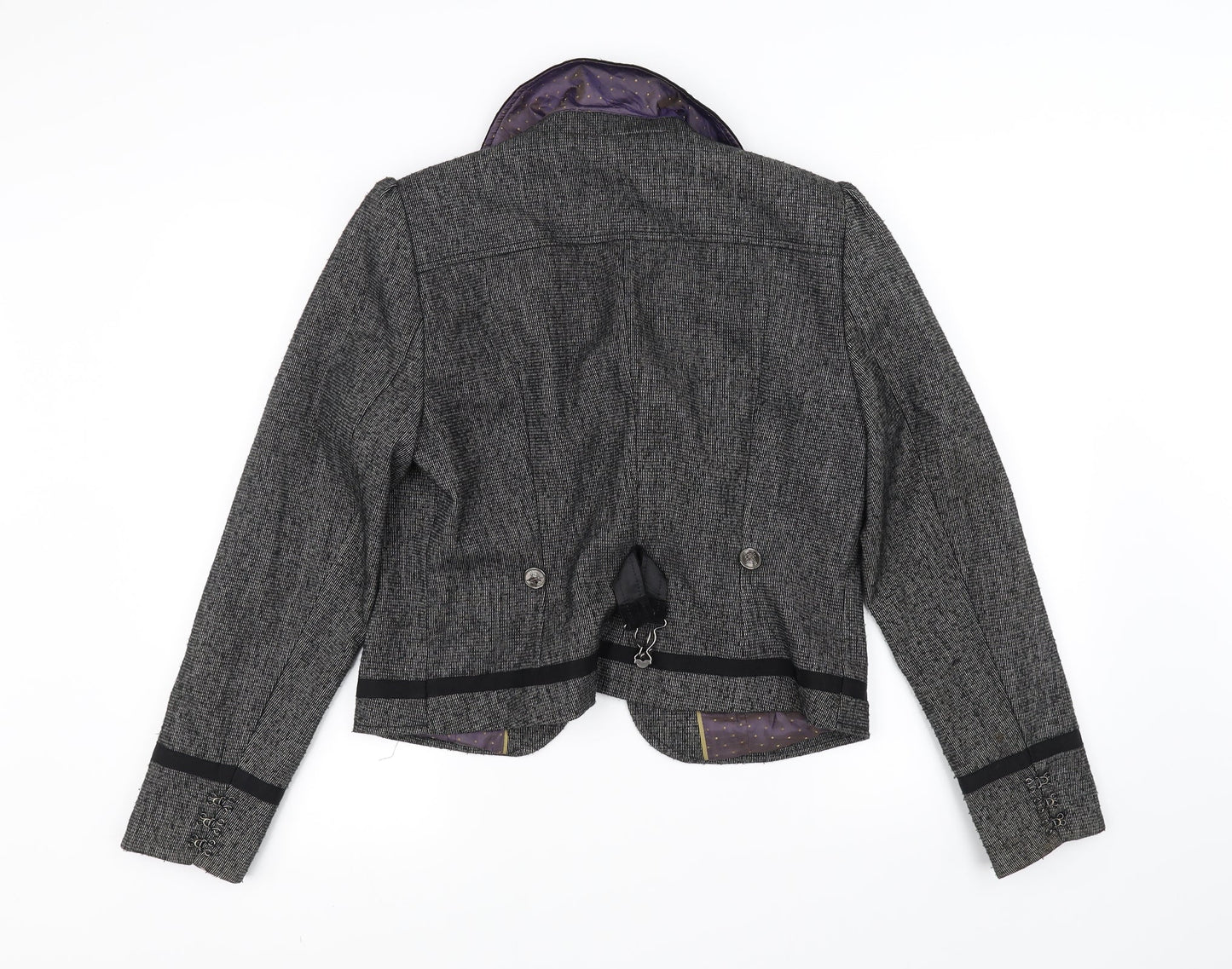 NEXT Womens Grey   Overcoat Coat Size M