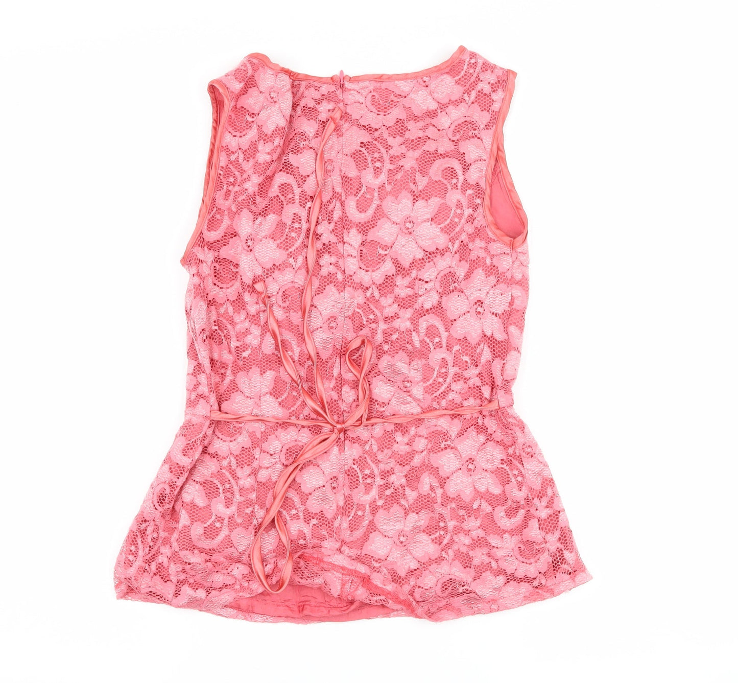 Awear Womens Pink Floral  Basic Tank Size 8