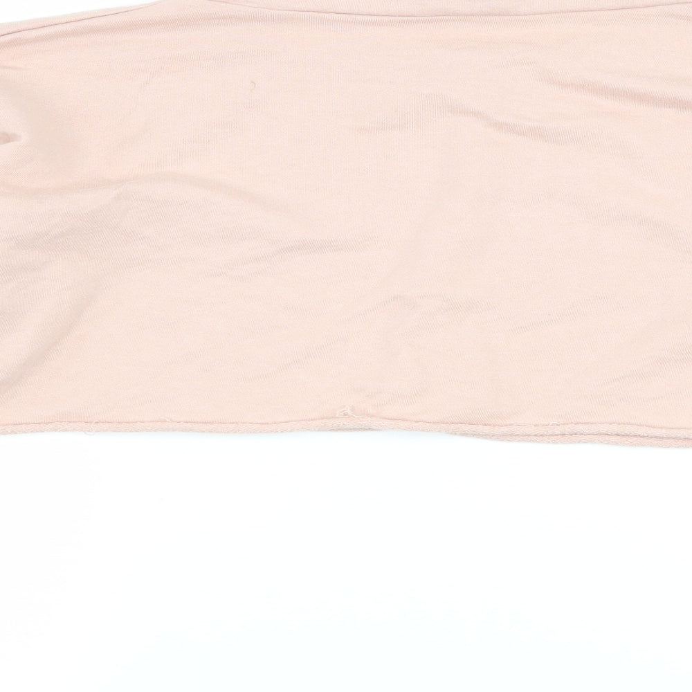 PRETTYLITTLETHING Womens Pink   Pullover Sweatshirt Size 12