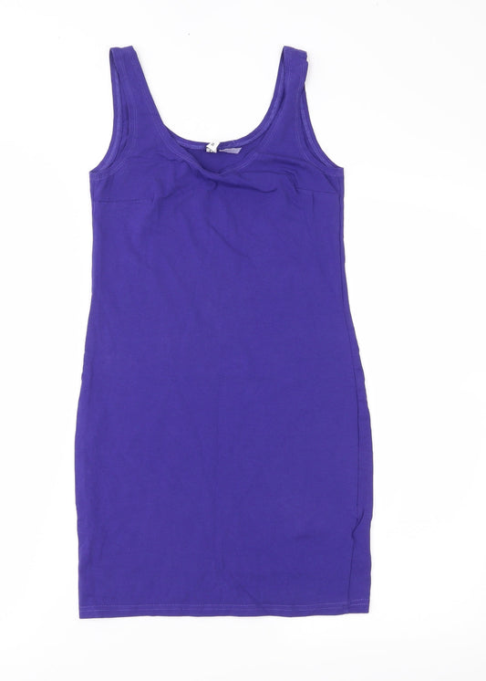 Divided Womens Blue   Tank Dress  Size S