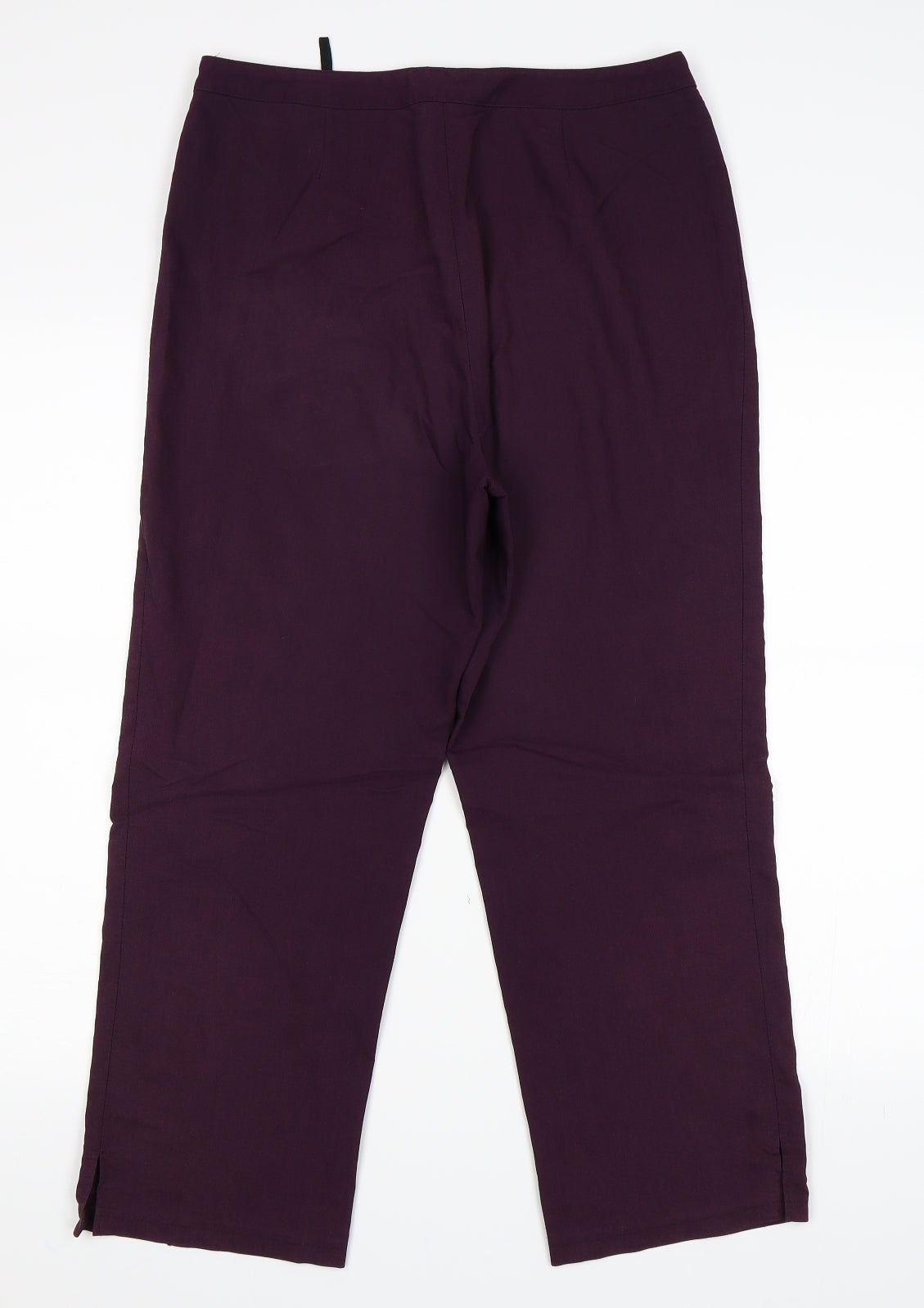 Preworn Womens Purple   Trousers  Size 30 in L24 in