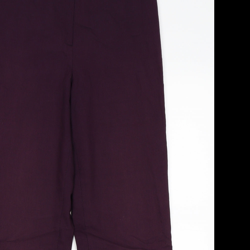 Preworn Womens Purple   Trousers  Size 30 in L24 in