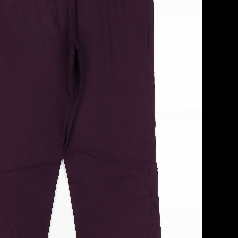 Preworn Womens Purple   Trousers  Size 30 in L24 in