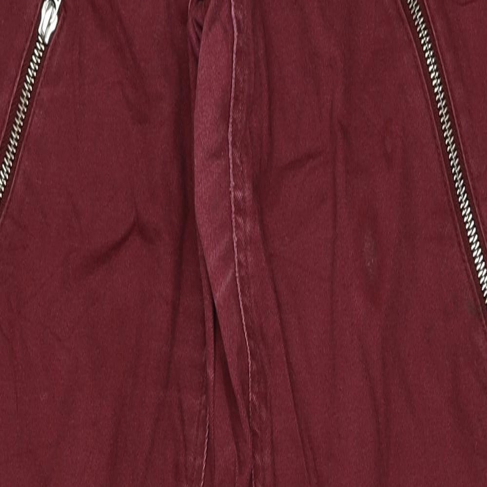 Gina Tricot Womens Red   Skinny Jeans Size 34 in L31 in
